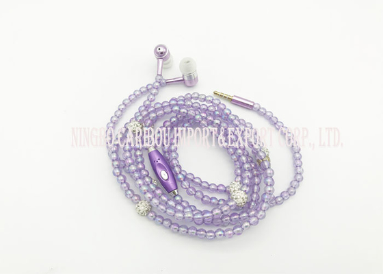 Púrpura 3,5 milímetros en oído/el amortiguador suave móvil del oído del silicón del material plástico del auricular